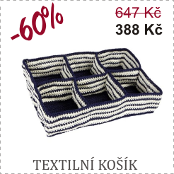 TEXTILNÍ KOŠÍK